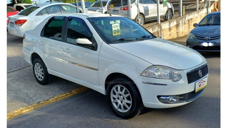 FIAT - SIENA - 2008/2009 - Branca - R$ 27.900,00